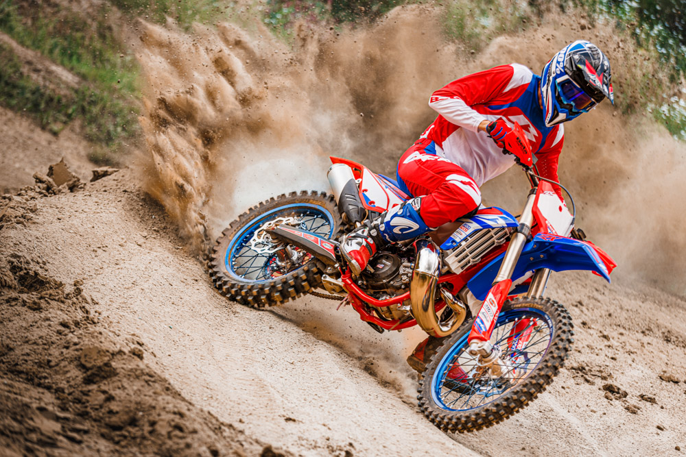 Beta motocross bikes feature some of the best two-stroke motorcycle engines.