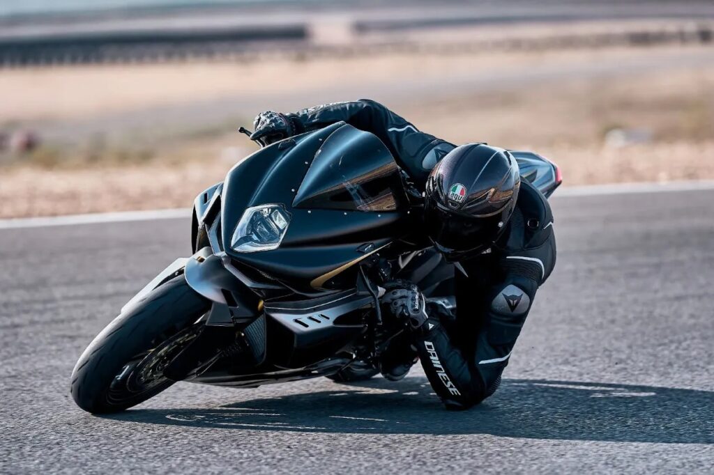 The MV Agusta F3 Competizione at the racetack