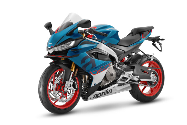 Aprilia RS 660 in blue