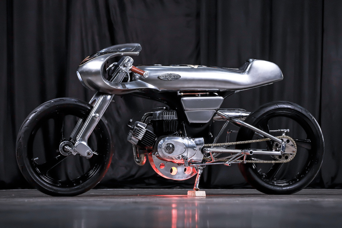 Check Out This Custom Suzuki A100 Cafe Racer