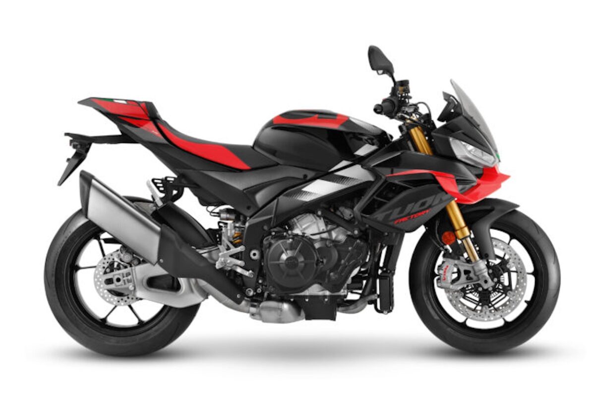 Check Out the 2025 Aprilia Tuono 1100 V4