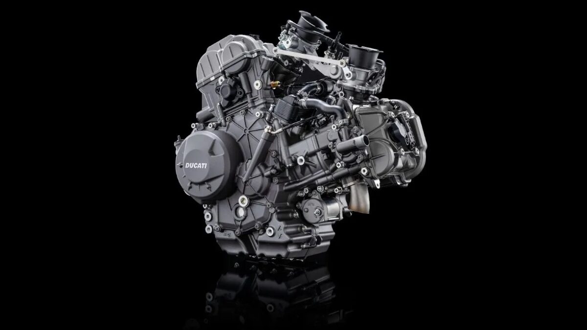 New Ducati V2 Engine Revealed