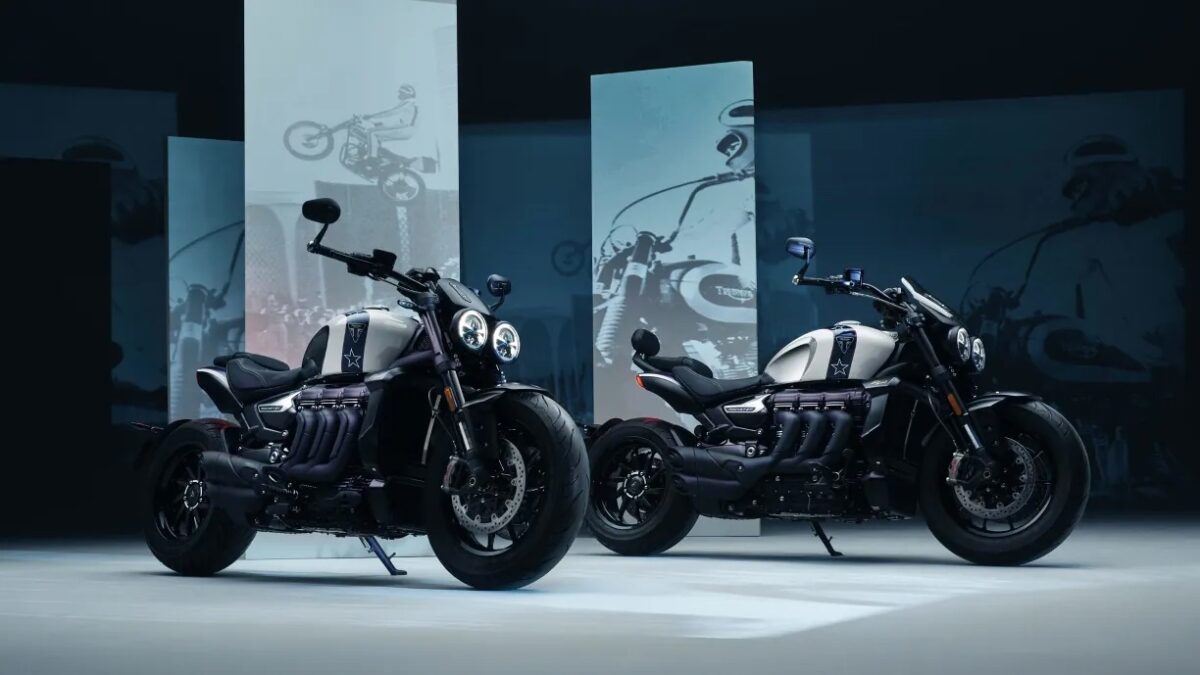 Check Out the 2025 Triumph Rocket 3 Evel Knievel Limited Editions
