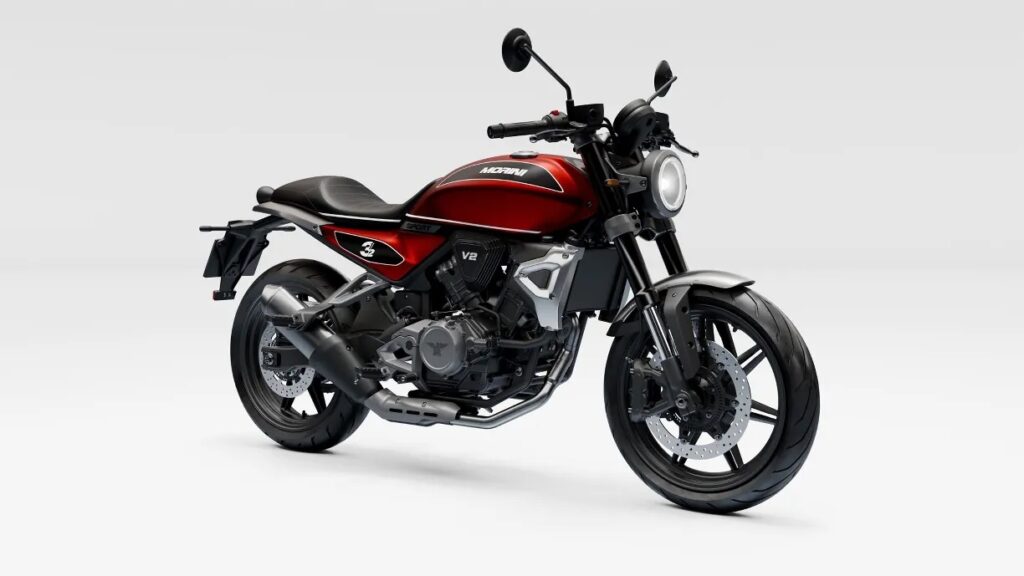 2025 Moto Morini 3½ front three-quarter view