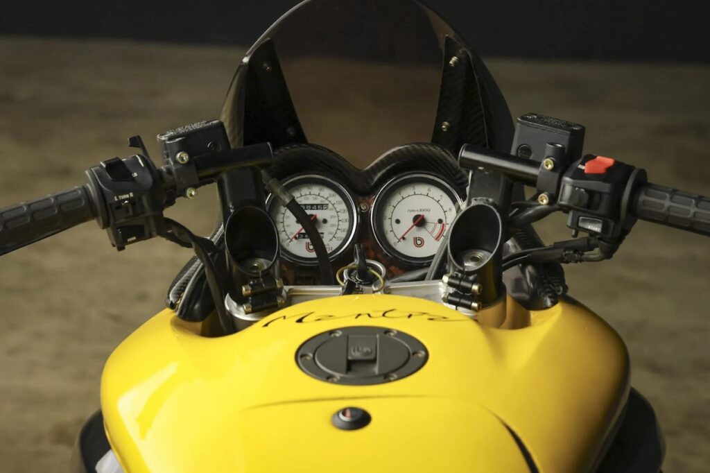 1996 Bimota DB3 Mantra speedometer and tach