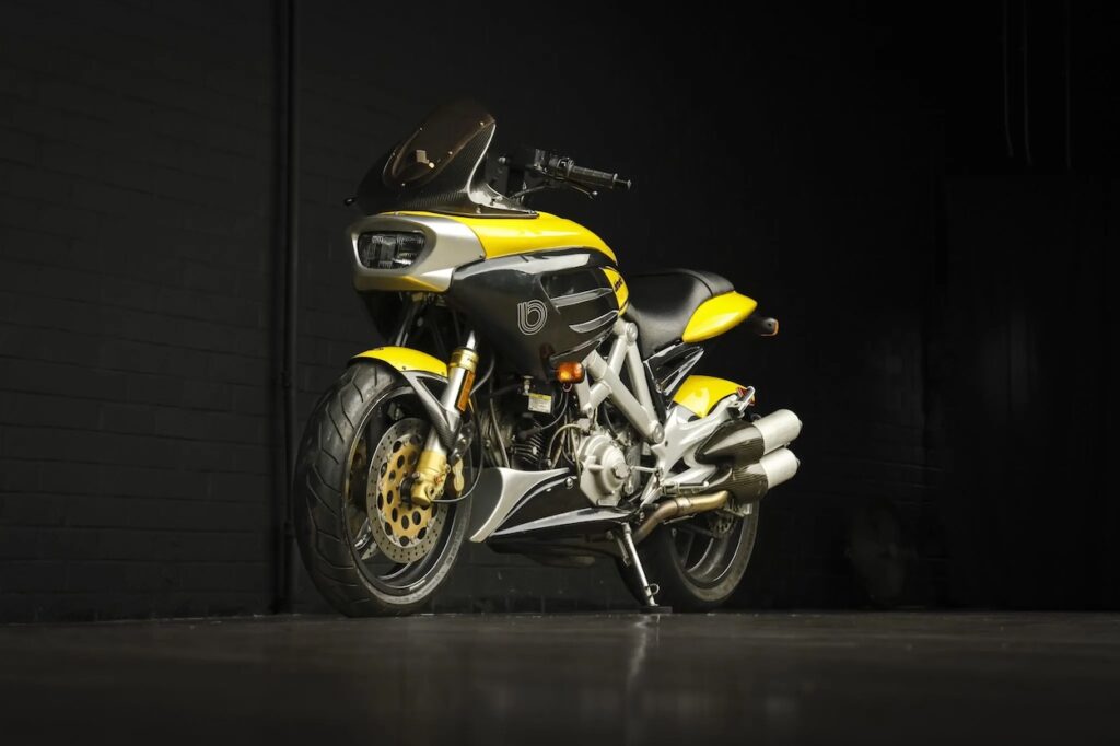 1996 Bimota DB3 Mantra front three-quarter view