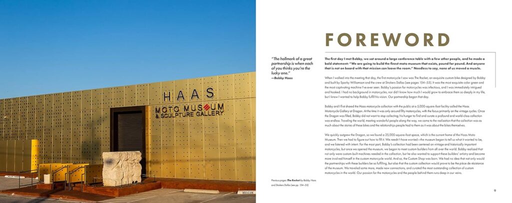 The Motorcycle: The Definitive Collection of the Haas Moto Museum Foreward