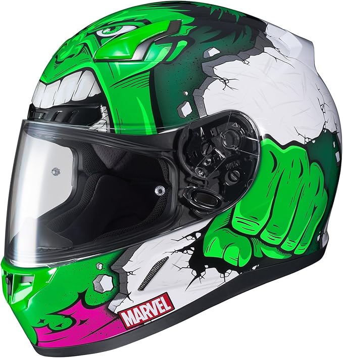 Bagger Brothers Unisex-Adult Full-Face Hulk Helmet