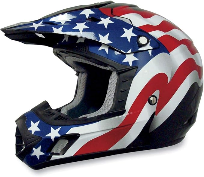 AFX FX-17 American Flag Off-Road Helmet