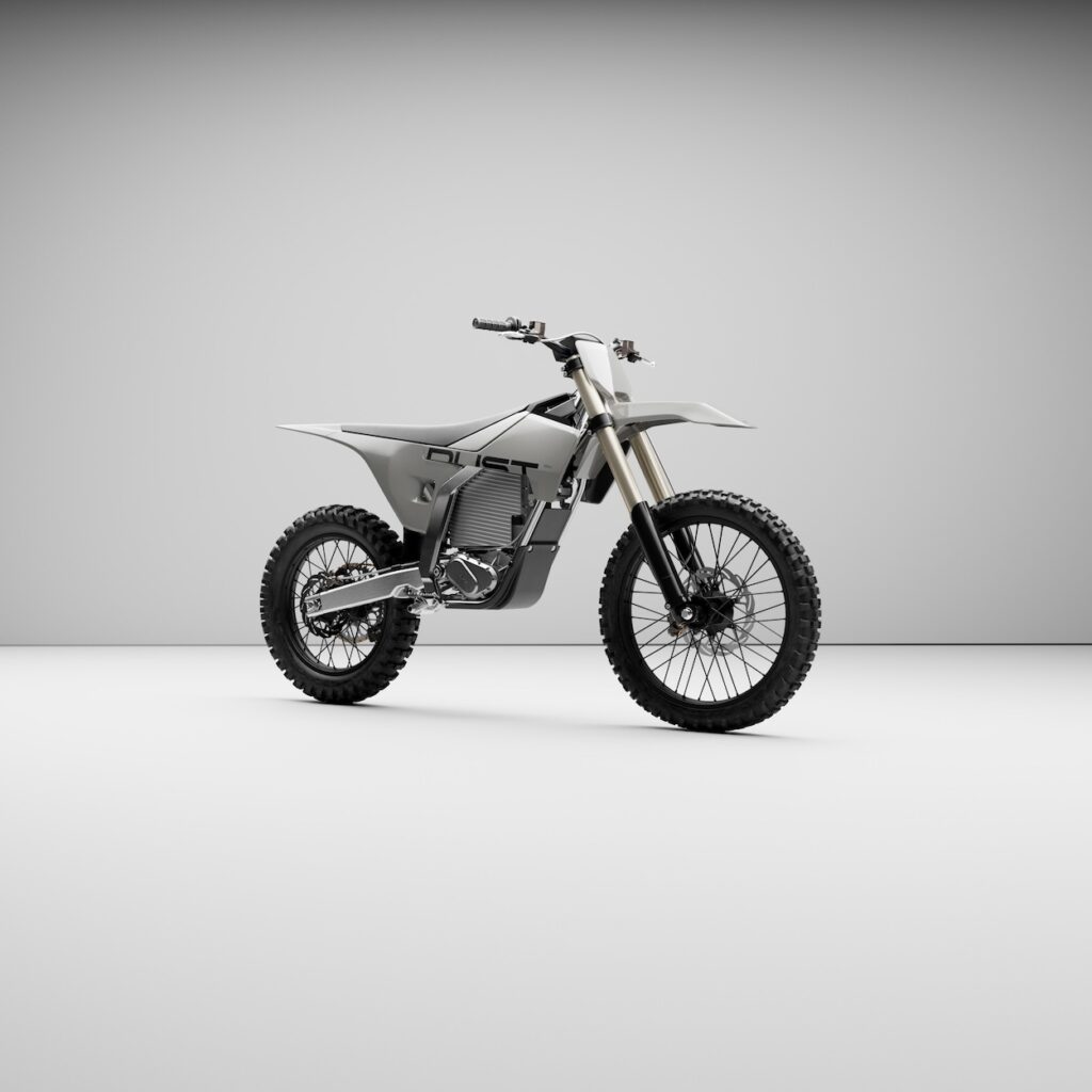 Dust Moto Hightail front three quarter view