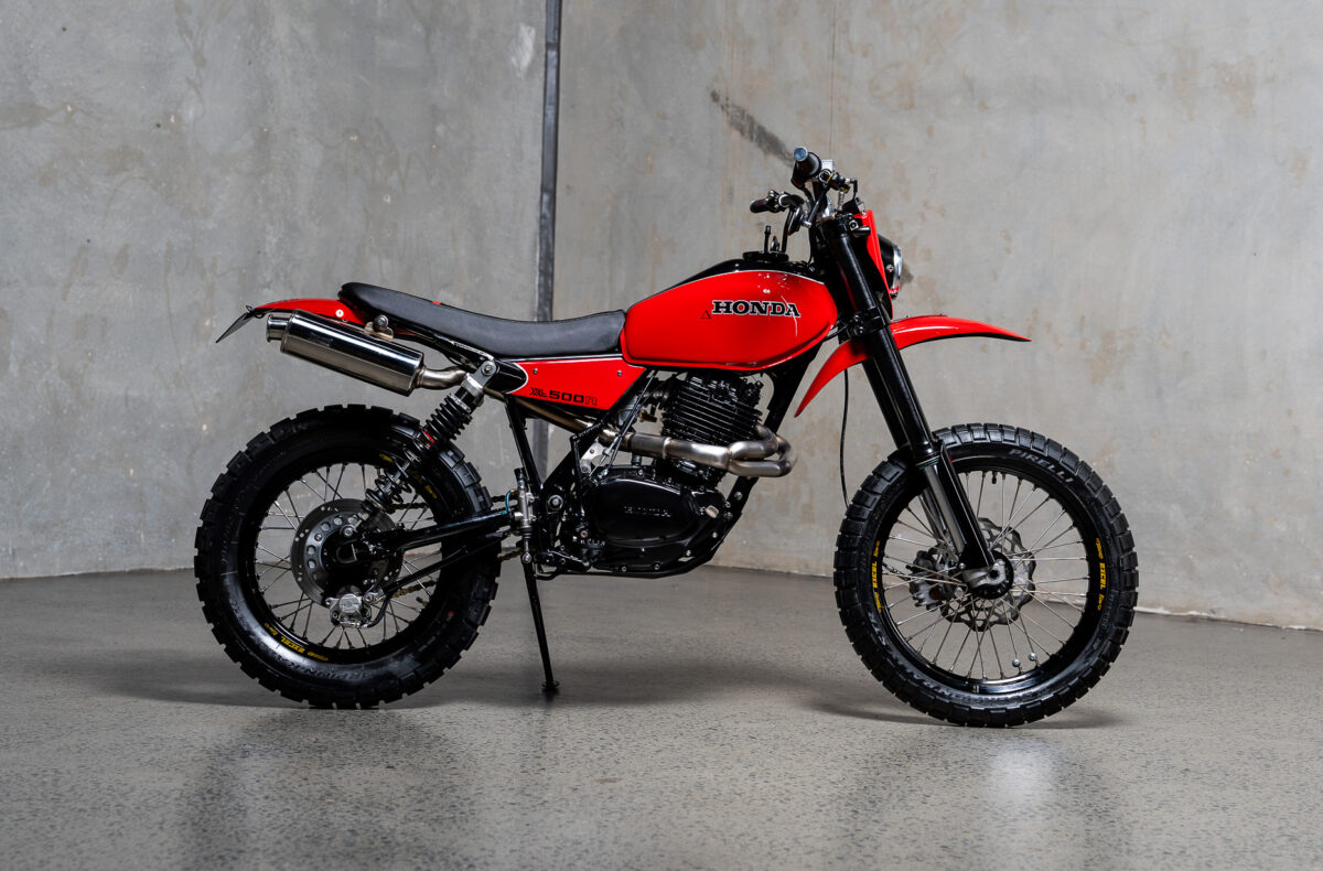 Check Out This Custom Honda XL500 Scrambler by Purpose Built Moto