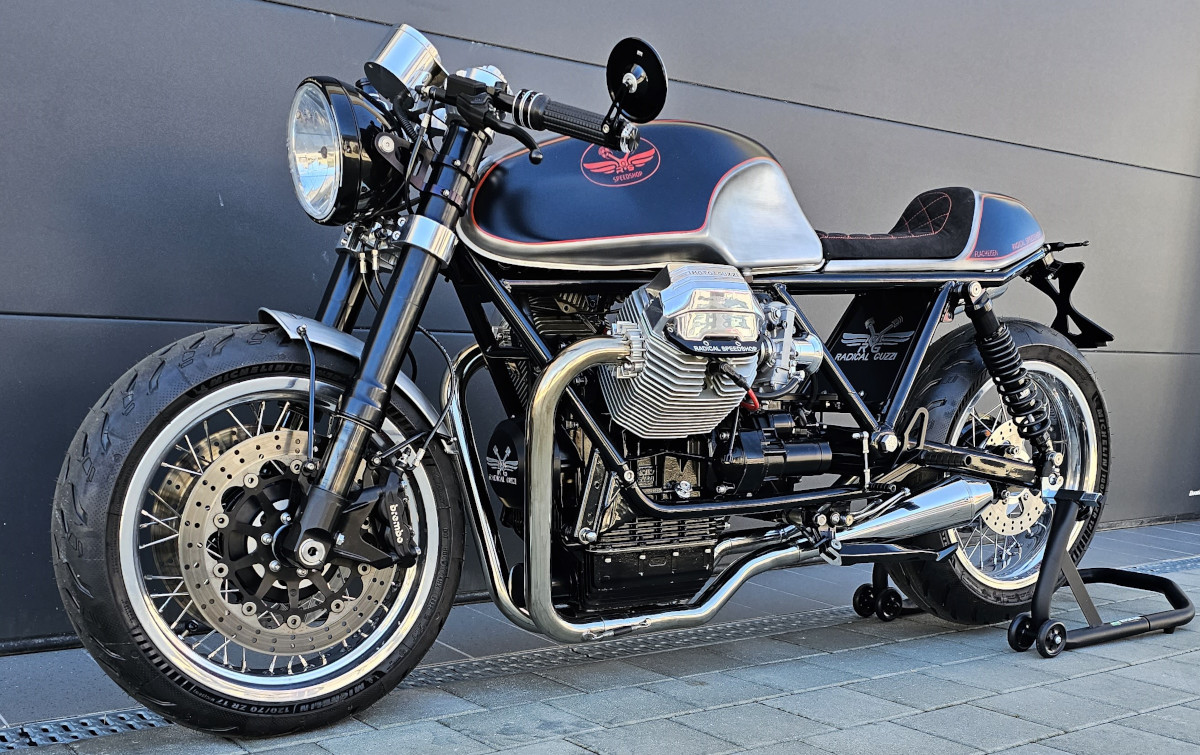 Check Out This Moto Guzzi 1100 Cafe Racer by Radical Speedshop