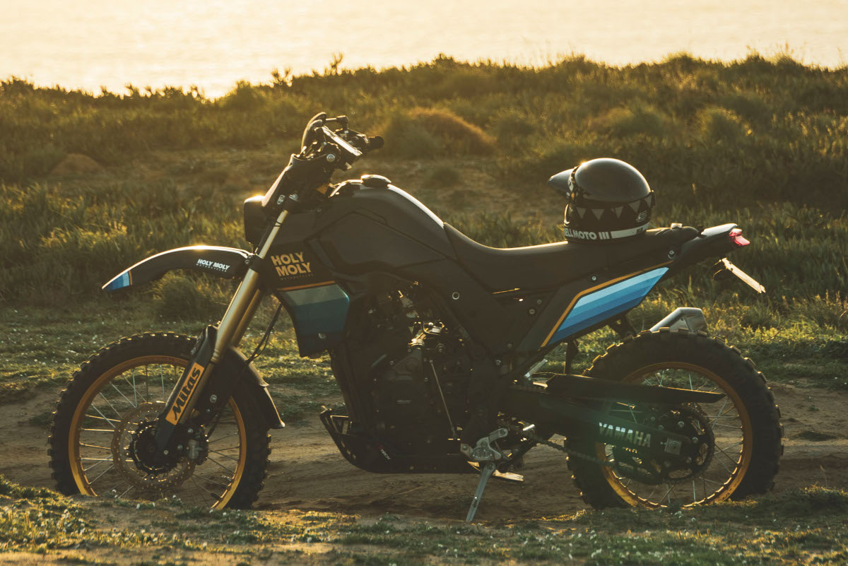 Check Out This Retro Custom Yamaha T7 from Holy Moly Motorcycles