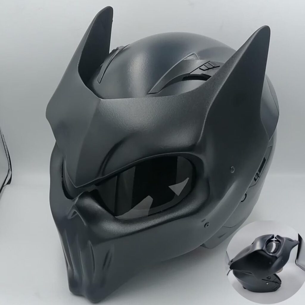 CustomLion Skull Bat Custom Helmet