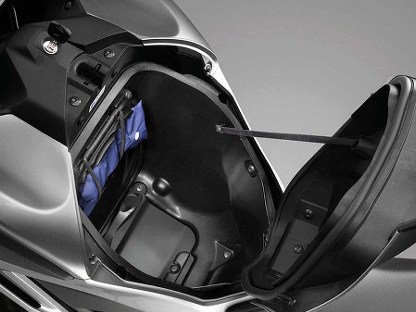 honda NC700X cargo space