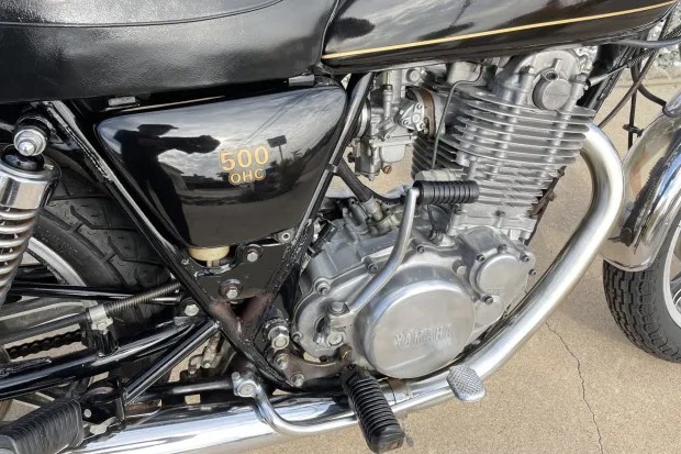 1978 Yamaha SR500 engine
