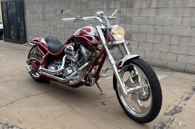 2008 Bourget Bike Works Low Blow front three quarter