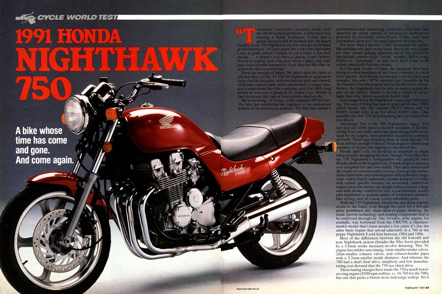 The Honda Nighthawk 750’s Legacy according to Cycle World