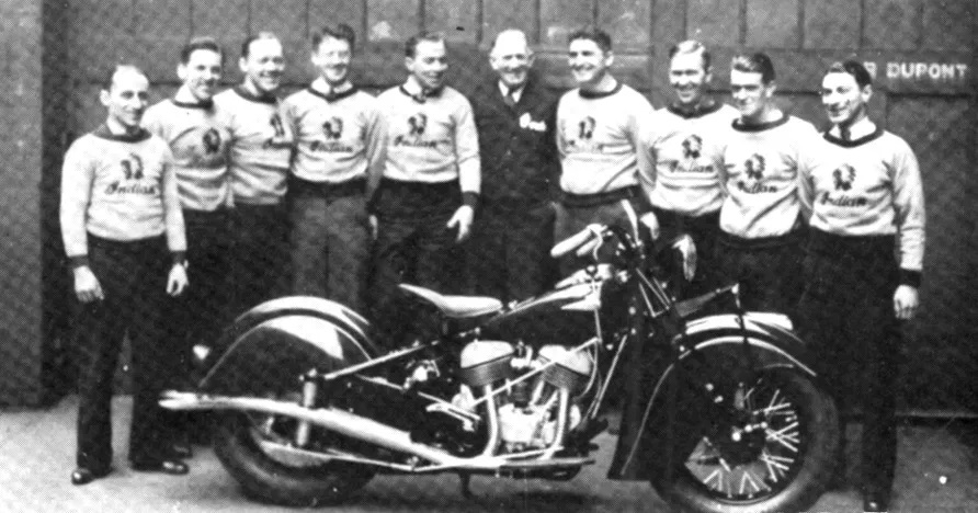 Indian Motorcycle Chief and team
