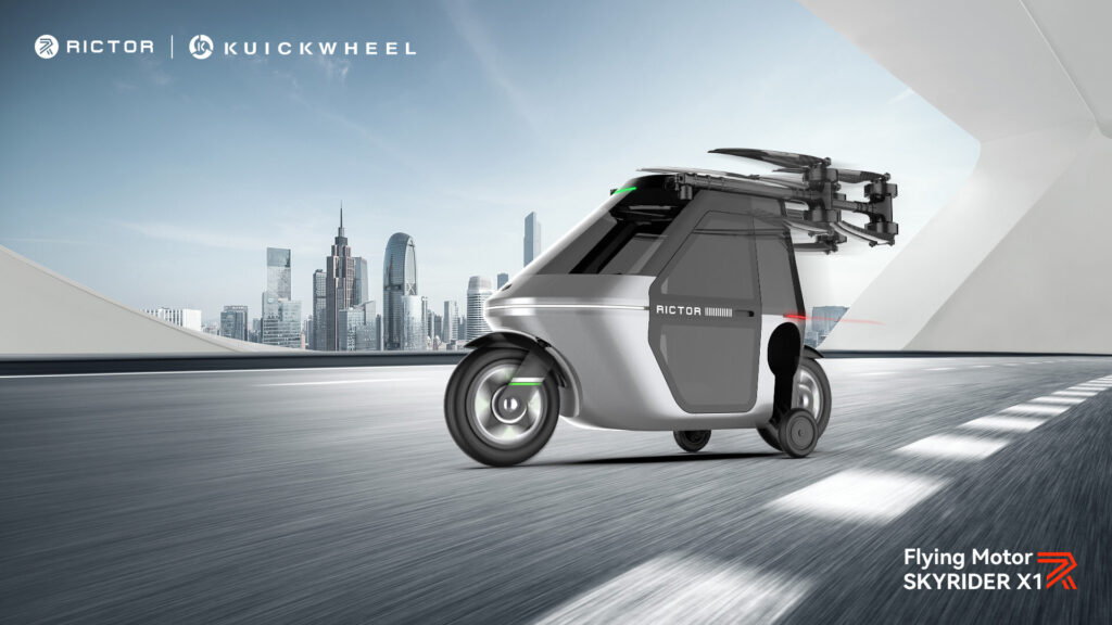 RICTOR Skyrider X1 Flying Motorcycle