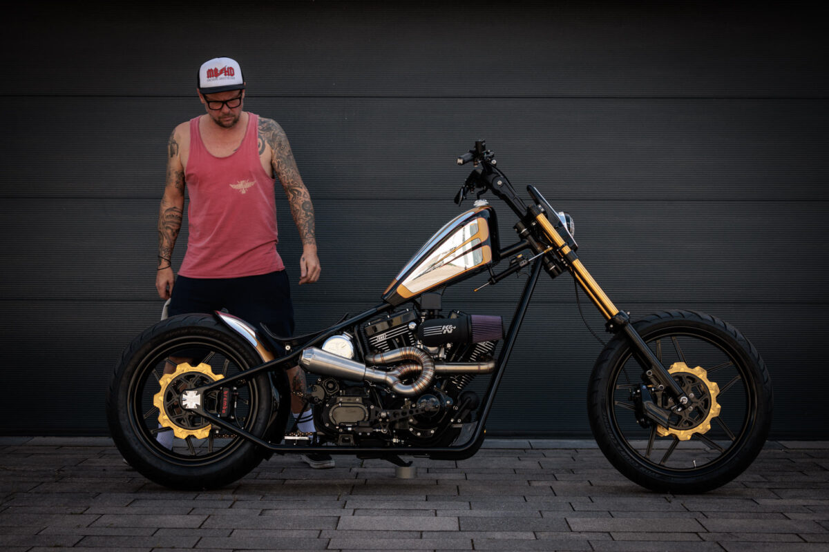 Check Out The Stauffenberg Custom Chopper by MB Cycles