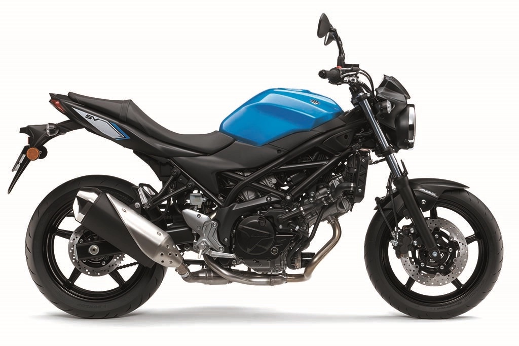 2016 Suzuki SV650 third generation motorcycle