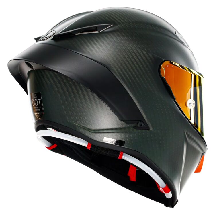 AGV Pista GP RR Electrum Limited Edition Helmet rear three quarter