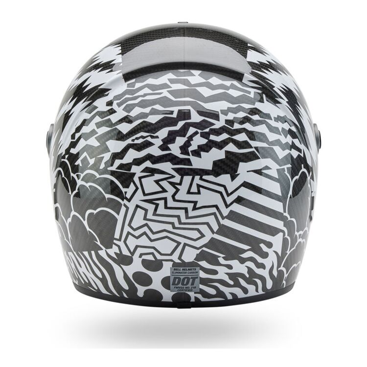Bell Eliminator Carbon Deathspray Limited Edition Helmet rear