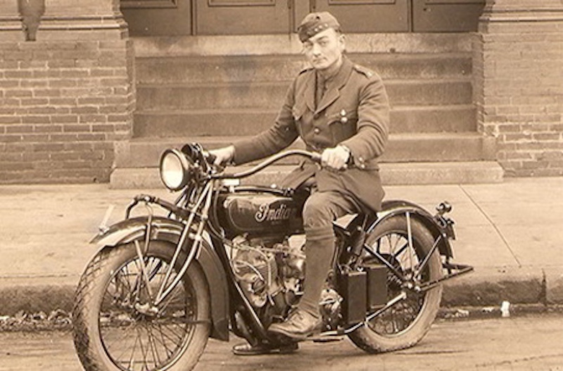 1920 Indian Scout motorcycle debut