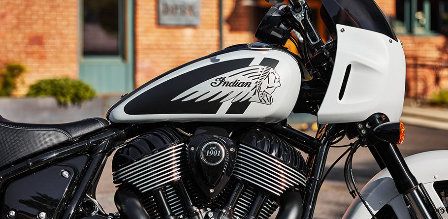Indian Motorcycle Chief v-twin engine