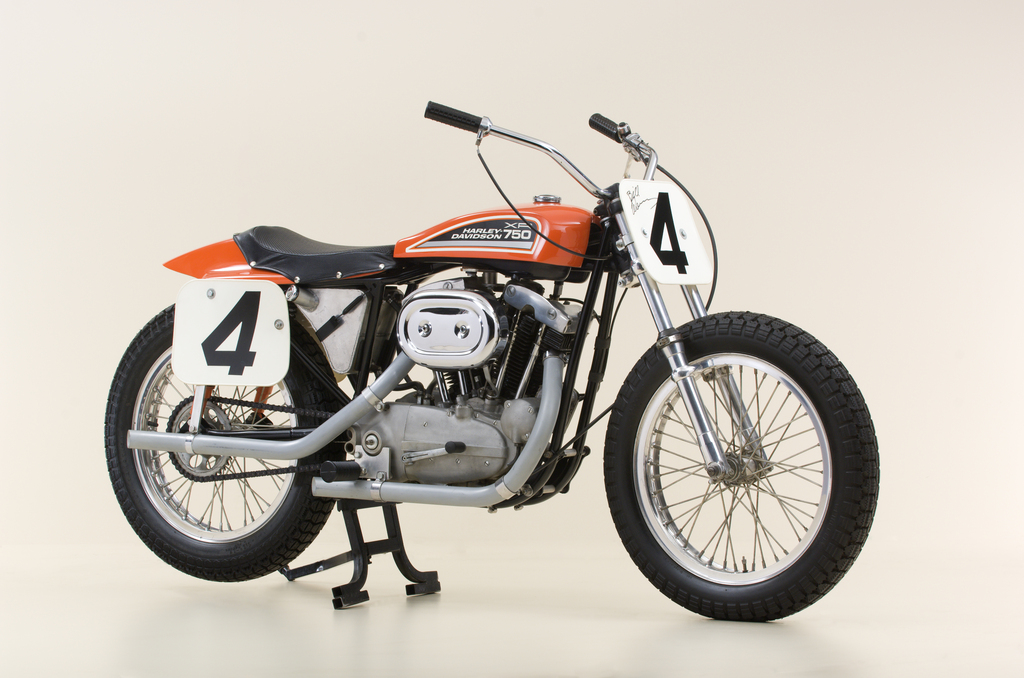 Harley-Davidson XR750 in the studio