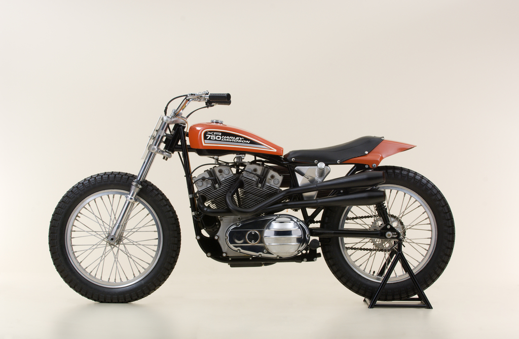A classic Harley-Davidson XR750. 