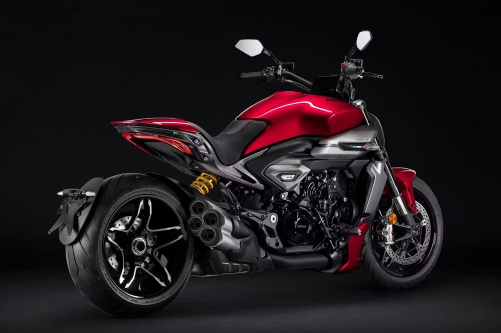 2025 Ducati XDiavel V4 rear three quarter view
