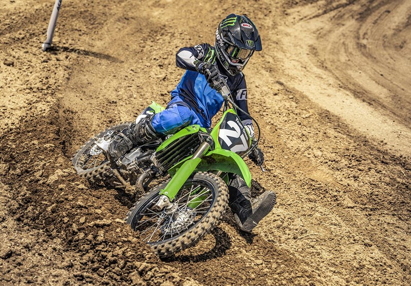 the current Kawasaki KX112 is not a kawasaki two-stroke but it could be