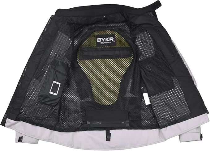 BYKR Adventure Touring Motorcycle Jacket interior