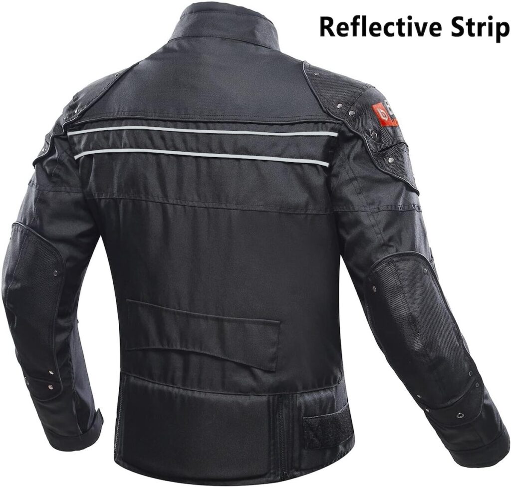 Borleni motorcycle jacket back
