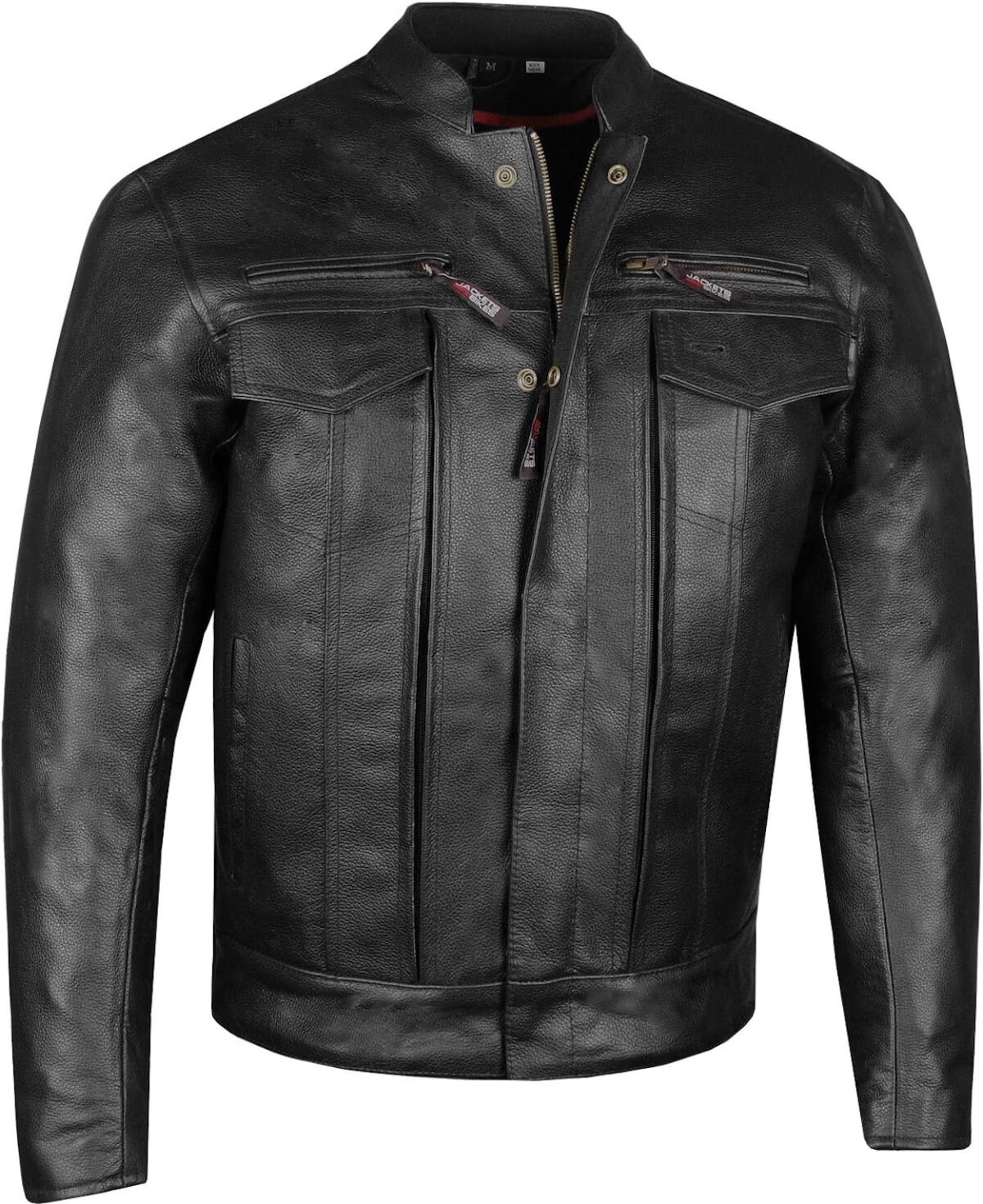 Quick Review: Jackets 4 Bikes Commuter Premium Natural Buffalo Leather Motorcycle Jacket