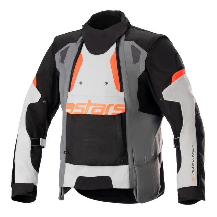 Alpinestars Halo Drystar Jacket front orange