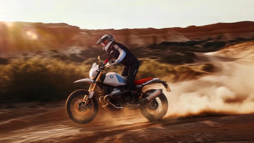 2026 BMW R 12 G/S riding in the desert