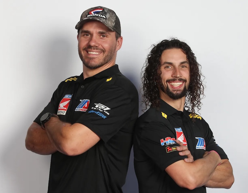 Hayden Gillim and JD Beach will race the Honda CBR1000RR-R fireblade SP