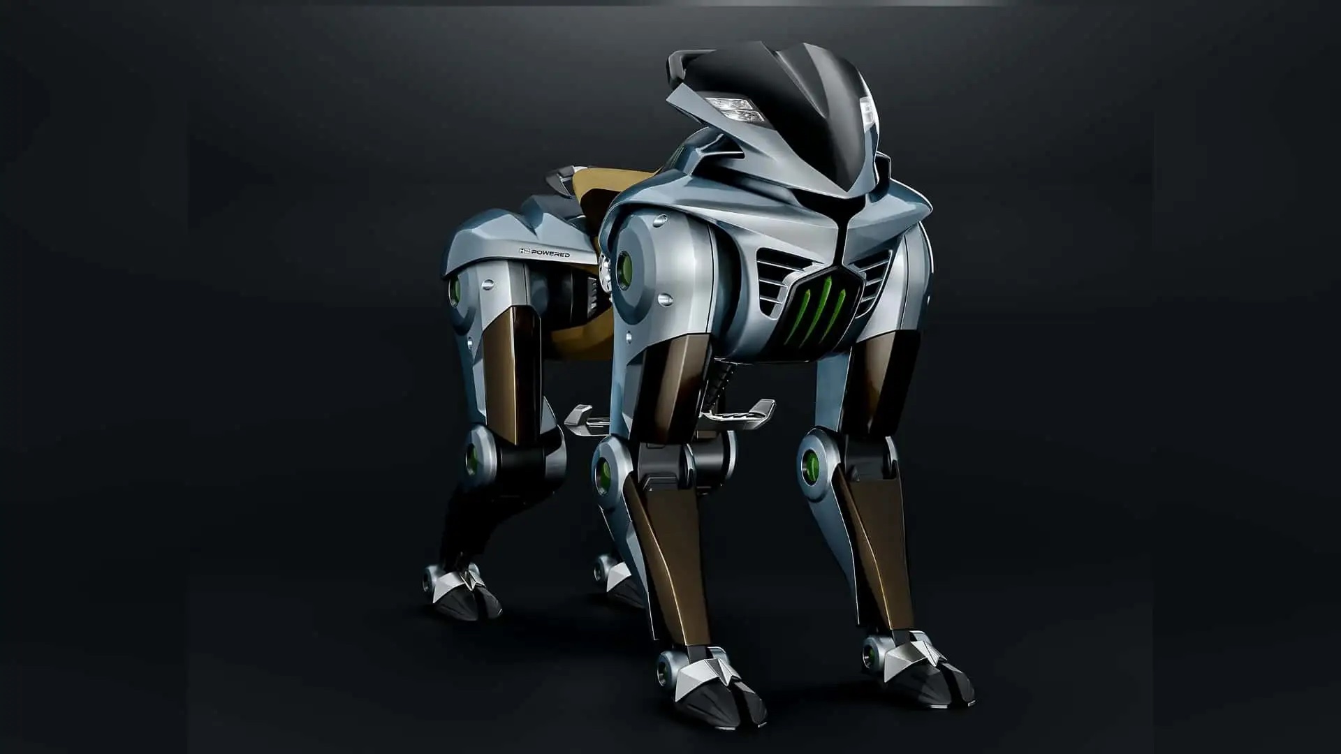 Robotic Riding Lion The Kawasaki Corleo Concept Is A Hydrogen-Powered Robot Horse | Wind ...