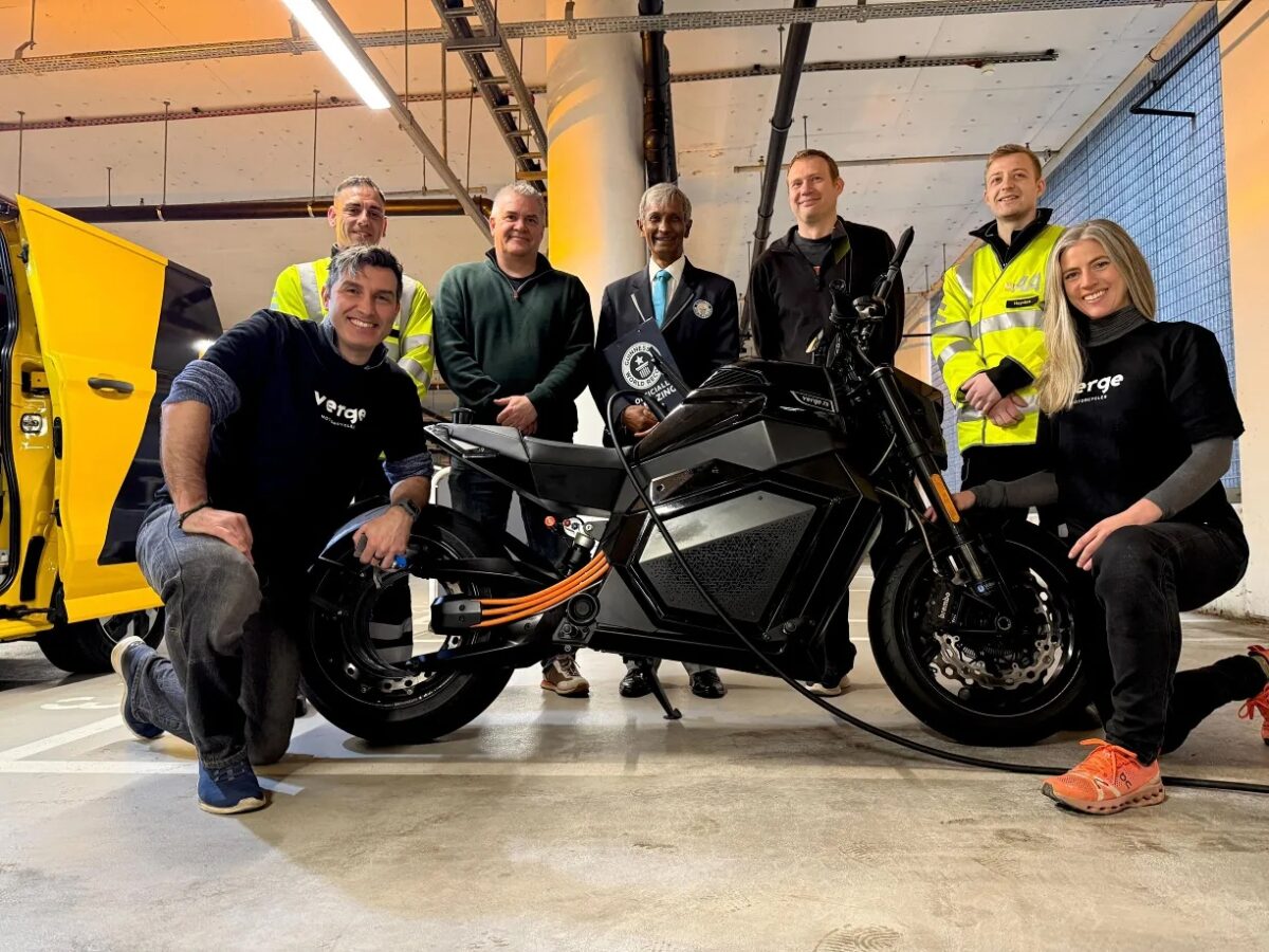 Verge Motorcycles Record Set for Distance on a Single Battery Charge