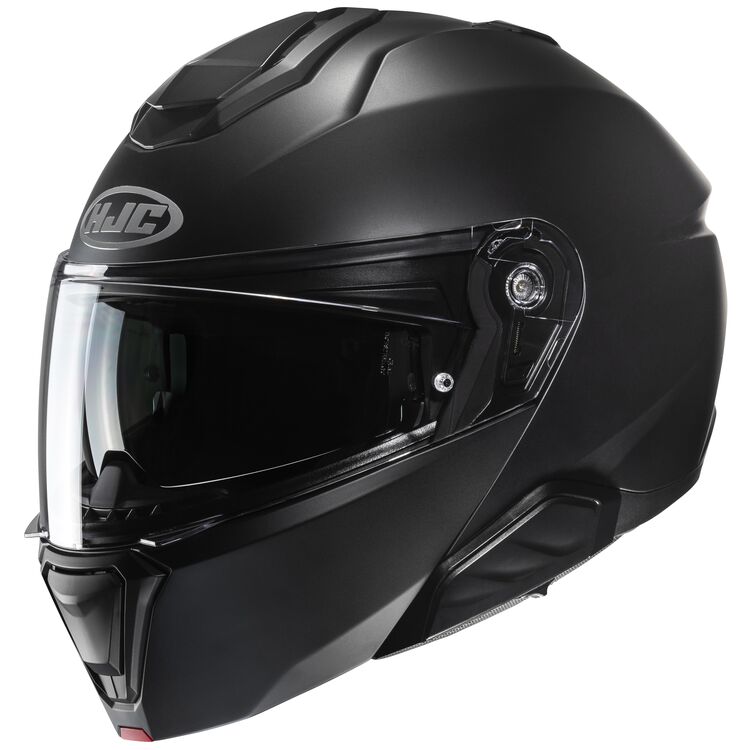 HJC i91 modular helmet in matte black screen