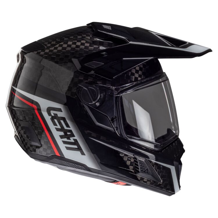 The side of the Leatt 9.5 ADV V25 Carbon Helmet Kit