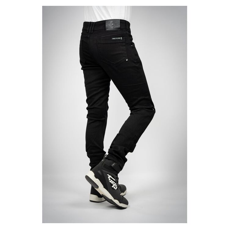 The back of the Bull-it Guardian Slim motorcycle jeans