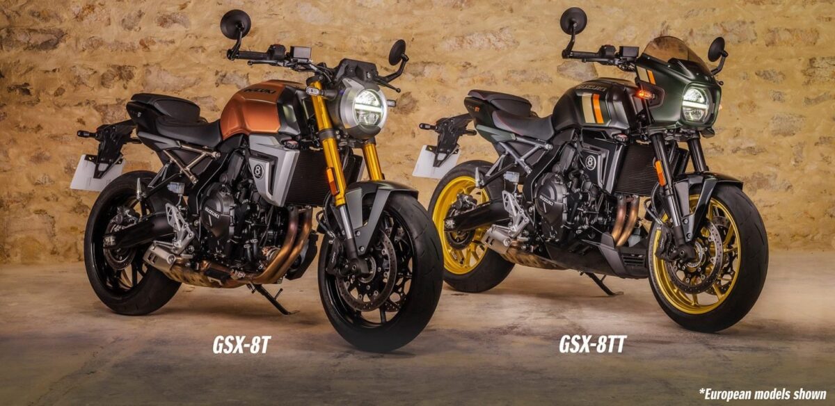Suzuki Launches the GSX-8T and GSX-8TT and They’re Gorgeous