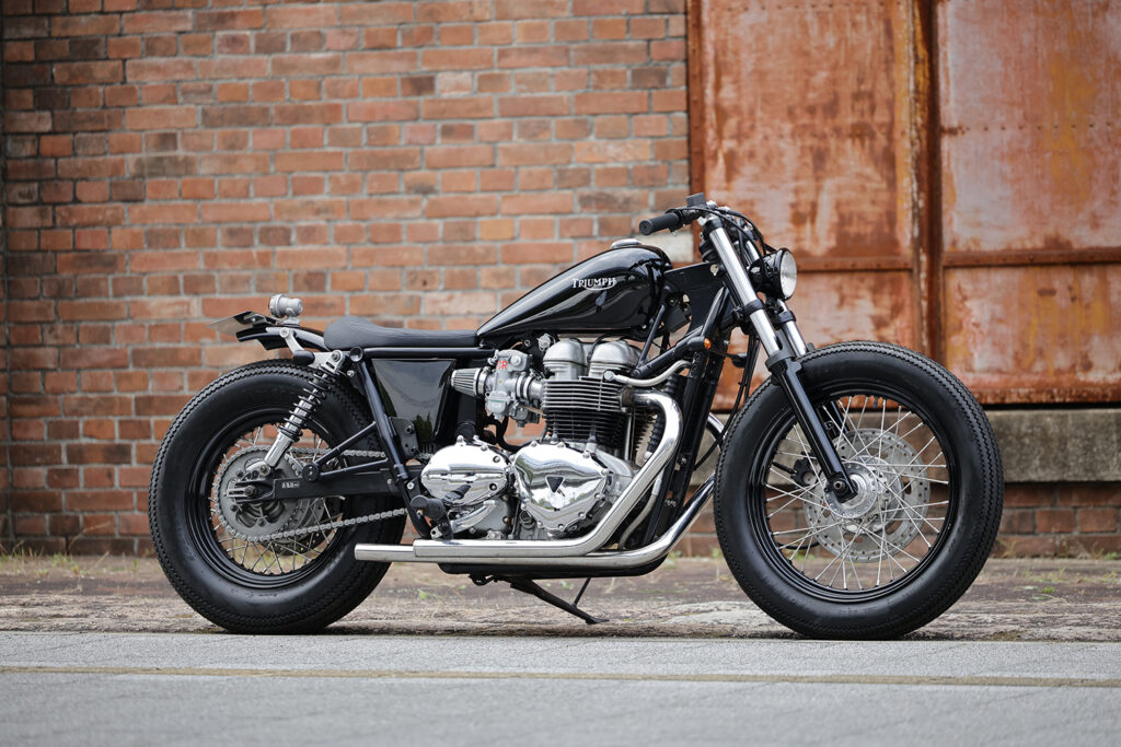 Custom Triumph Bonneville T100 by Heiwa Motorcycles