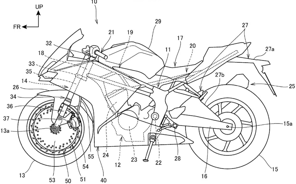 Honda wheel and brake design
