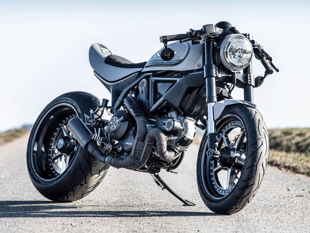 Ducati Cafe Racer Custom by RF-Biketech