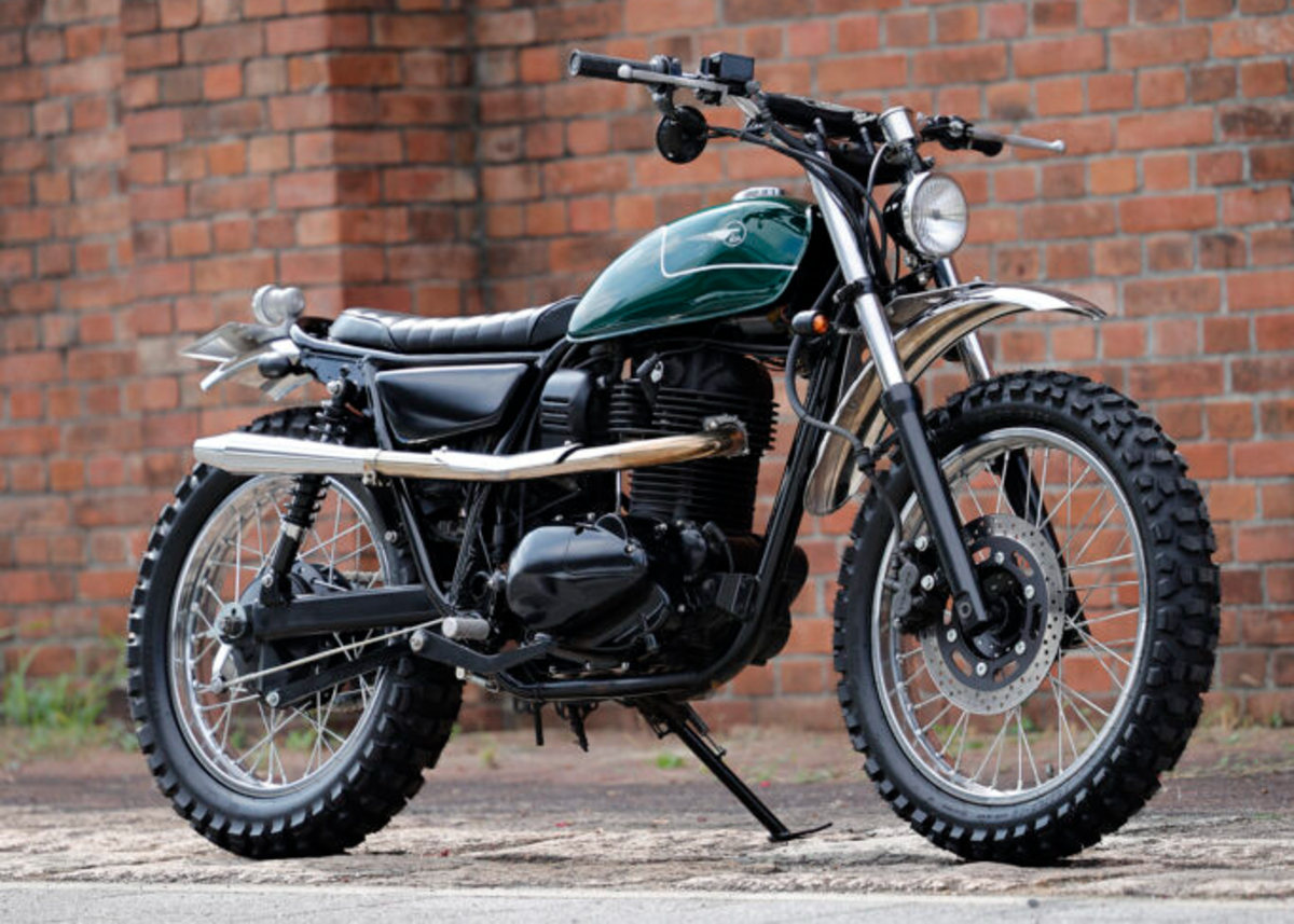 Custom Kawasaki 250TR by Heiwa Motorcycle